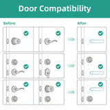 Smart Lock Fingerprint Door Lock App Control Passcode Unlock Electronic Touchscreen Keypad