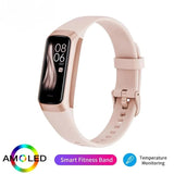 Smart Watch Waterproof Fitness Tracker with Heart Rate & Blood Monitoring