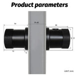 5-in-1 Smart Door Lock, Keyless Entry, Biometric Fingerprint & Remote Control Password