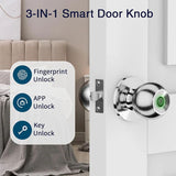 Advanced Fingerprint Lock with Bluetooth & Keyless Entry – Smart Lock for Modern Homes