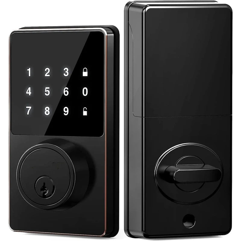 Keyless Entry Door Lock with Touchscreen Keypads, Smart Lock with Password