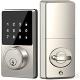 Keyless Entry Door Lock with Touchscreen Keypads, Smart Lock with Password