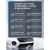 Foldable Eye Massage Instrument, Atomized Steam, Bone Conduction, Air Pressure & Vibrator for Deep Relief