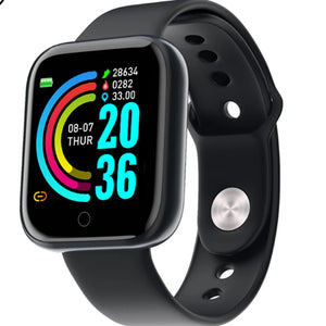 Bluetooth Smart Watch, Multifunctional Rechargeable Sports Bracelet, Fitness Tracker and Sleep Monitor