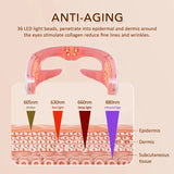 Eye Massager with LED Light Therapy